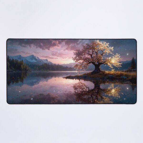 Item preview, lake tree designed and sold by ArtfullMinds.
