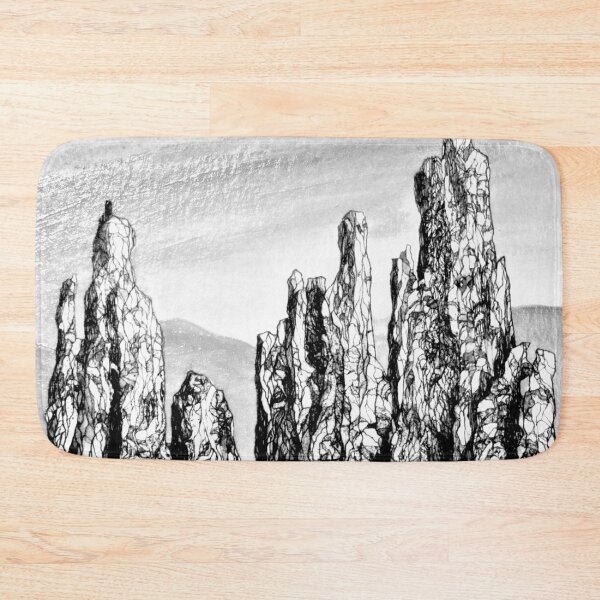 Item preview, desert towers FH BW designed and sold by Gerardo Segismundo.
