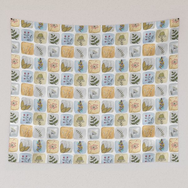 Item preview, Scribbles in some squares designed and sold by Fradema.