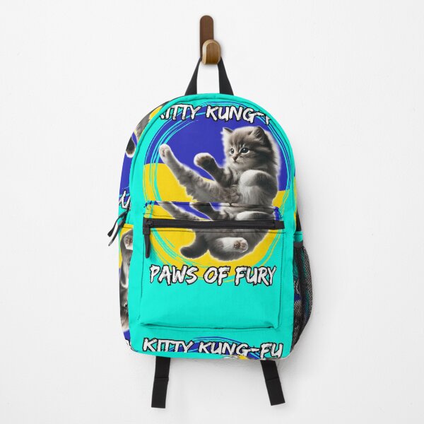 Item preview, Kitty Kung-Fu, Paws of Fury Cute Kitty does flying kick! Cute and Deadly! designed and sold by Jim Stephens.