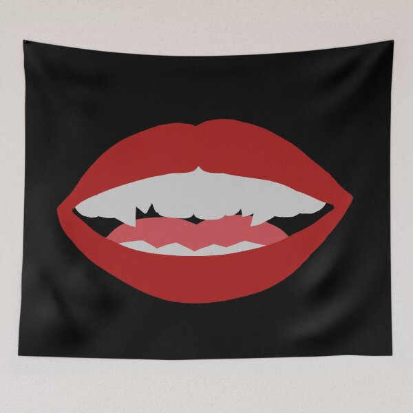 Item preview, buffy slayer vampire tulpis lips stickers kisses designed and sold by MechanicalART.