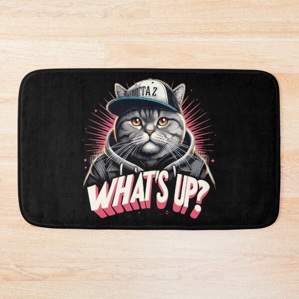Item preview, BKH British Shorthair Cat tabby Gangsta What's up Gift designed and sold by Pineapple-Tree.