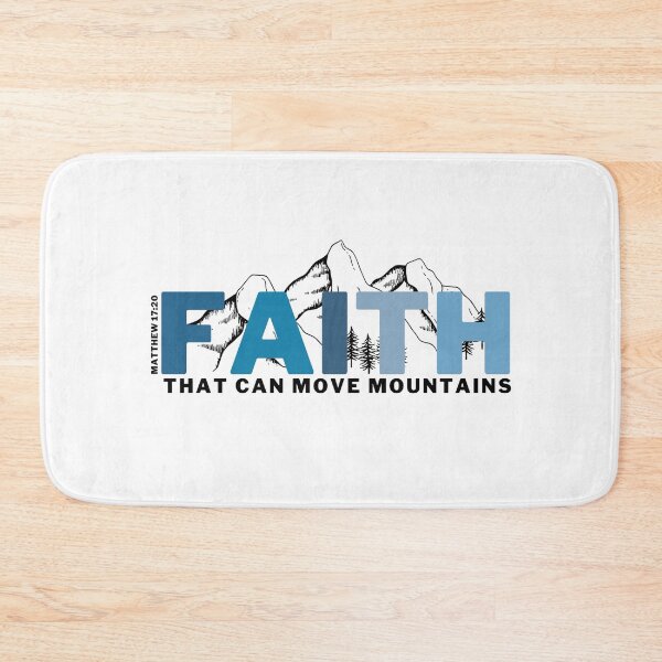 Item preview, Faith that can Move Mountains for Christians Version 1 designed and sold by Williams Designz.