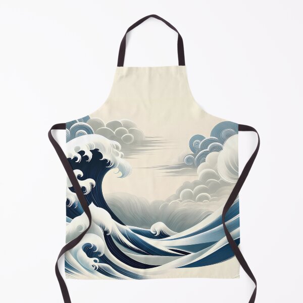 Item preview, Japanese Styled Wave designed and sold by Mandleaf.