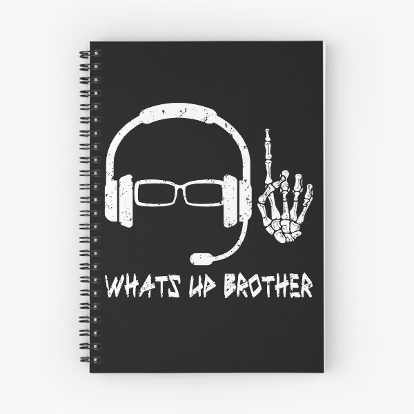 Item preview, Whats Up Brother Funny Streamer Gamer designed and sold by WildPalette-Art.