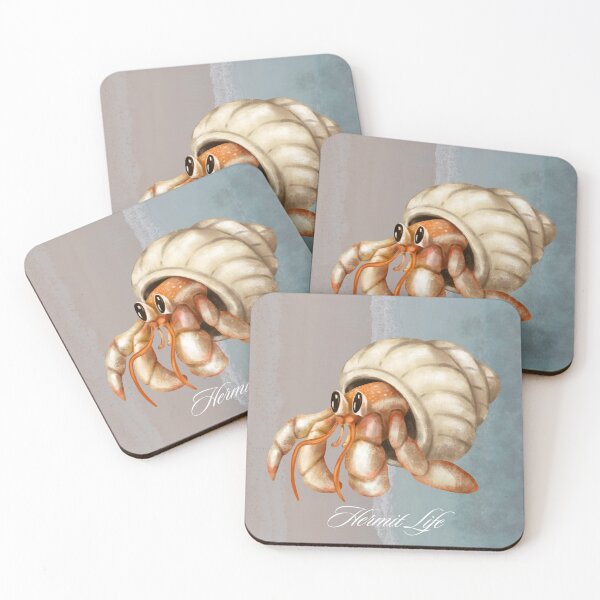 Item preview, Hermit Life Hermit Crab Beach designed and sold by CrystalWillette.