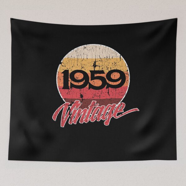 Item preview, Vintage 1959 50s 59th Birthday Shirt for Mom Dad Uncle designed and sold by roarr.