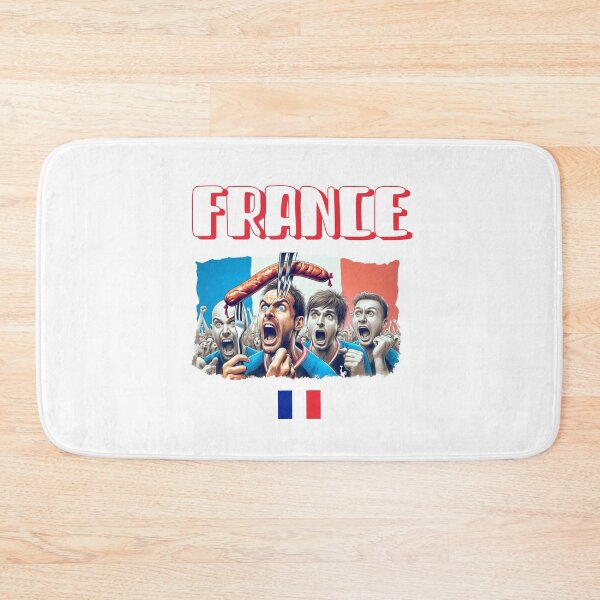 Item preview, France Fans Euro24, sausage on a Fork.  designed and sold by Get-Forked.