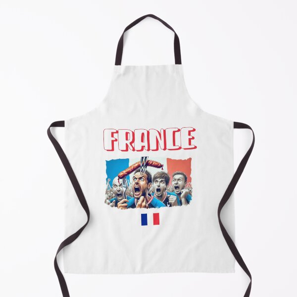 Item preview, France Fans Euro24, sausage on a Fork. designed and sold by Get-Forked.