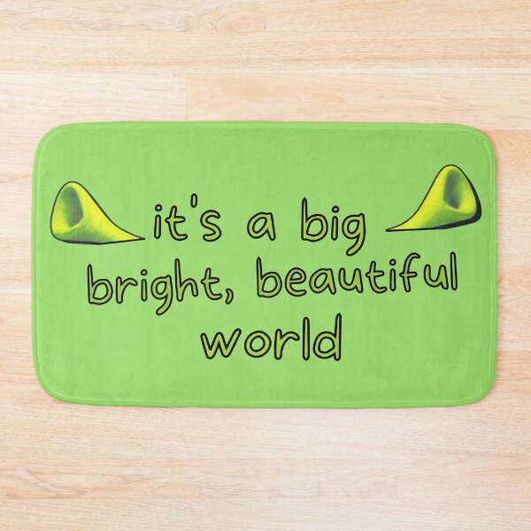 Item preview, Big Bright Beautiful World - Shrek the Musical designed and sold by Downstage Designs.