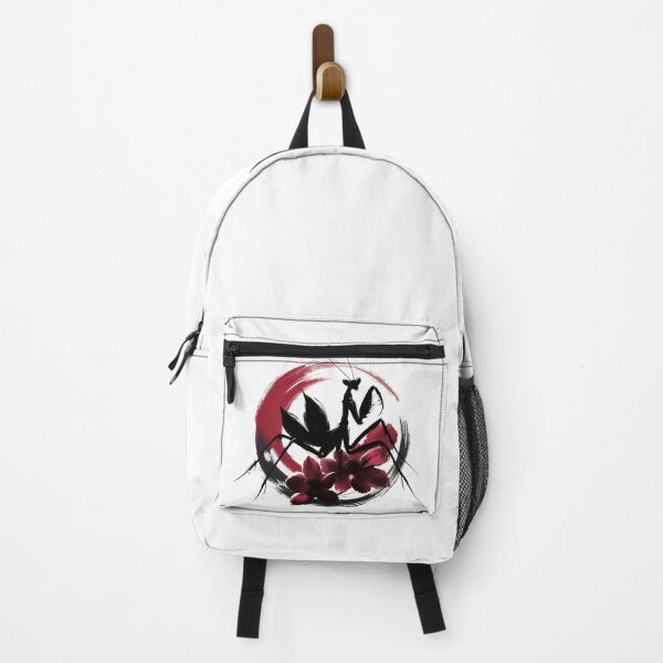 Item preview, Sumie Enso Japanese Brushstroke Praying Mantis designed and sold by TomFrontierArt.