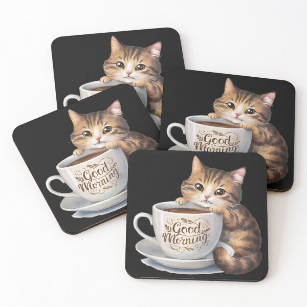 Item preview, Cozy Cats & Coffee Creations designed and sold by RebeccaRe.