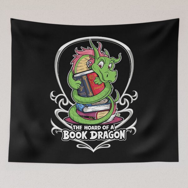 Item preview, The Hoard Of A Book Dragon Read More Books Reading Festival Book Lover designed and sold by Quirky Shirts.