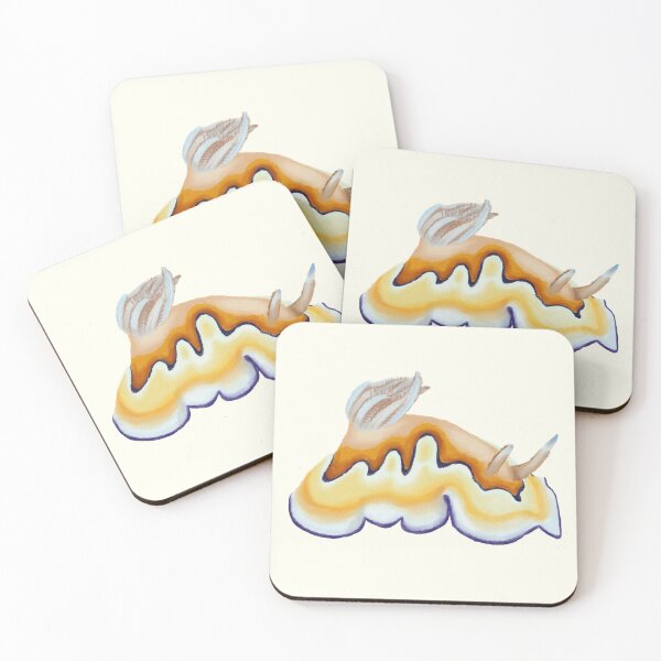 Item preview, Nudibranch - sea slug - Chromodoris koi designed and sold by Poulpimousse.