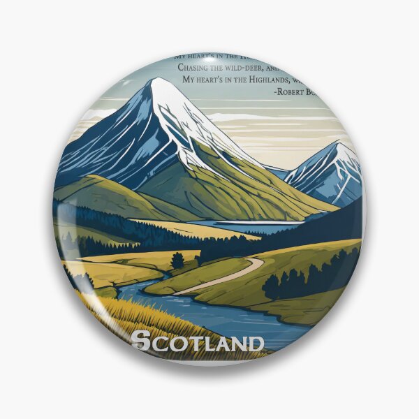 Artikelvorschau, Schottisches Highland-Design mit Robert Burns entworfen und verkauft von Aux Arc.
