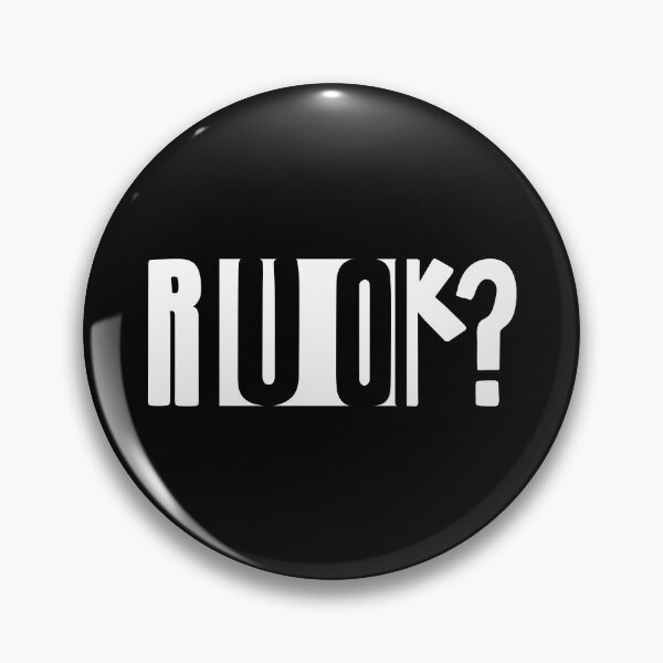 Item preview,  R U OK | good vibes | Positive Attitude | adulting | are you okay designed and sold by themichetti.