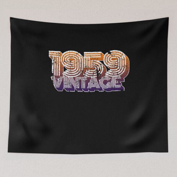 Item preview, 59th Birtday Gift 1959 Retro Vintage T-Shirt Colored 50s designed and sold by roarr.