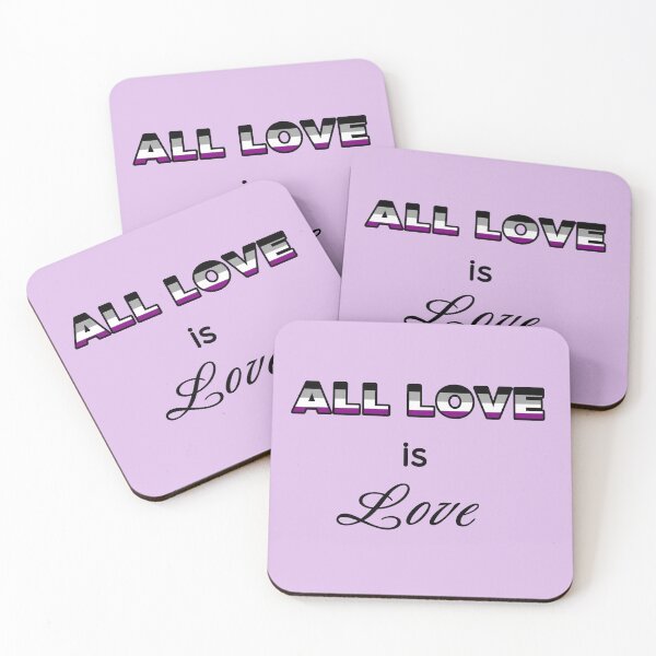 Item preview, All Love is Love: Asexual designed and sold by RayRayViolet.