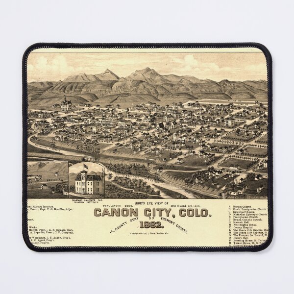 Item preview, Canon City, Colorado (1882) designed and sold by allhistory.