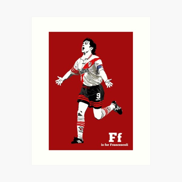 F is for Francescoli Art Print