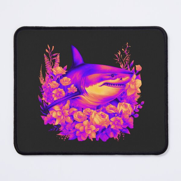 Item preview, Shark in flower designed and sold by AnimalsDH305.