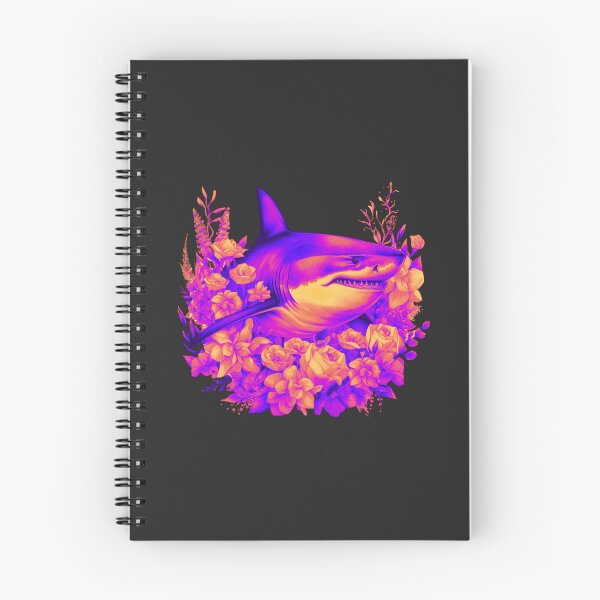 Item preview, Shark in flower designed and sold by AnimalsDH305.