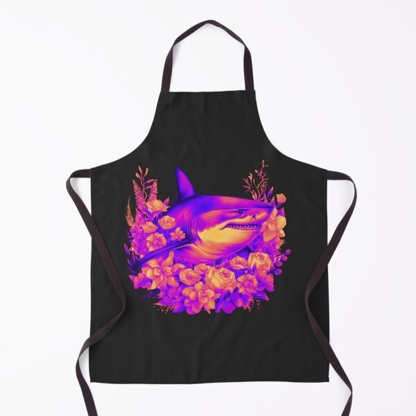 Item preview, Shark in flower designed and sold by AnimalsDH305.