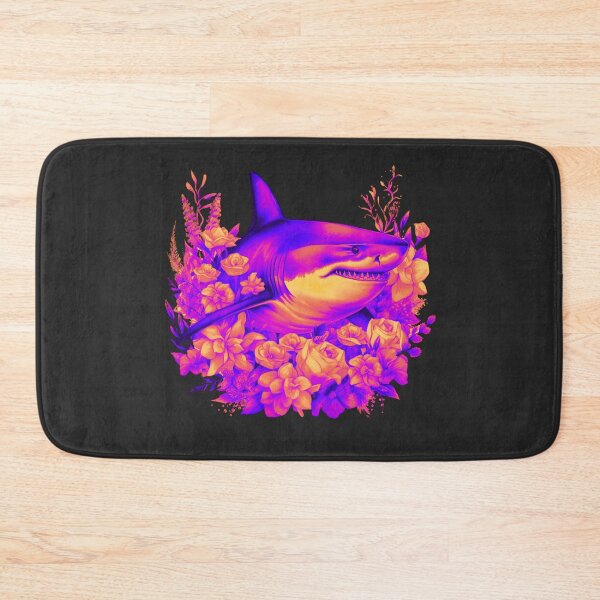 Item preview, Shark in flower designed and sold by AnimalsDH305.