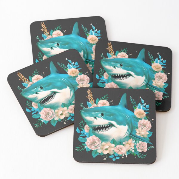 Item preview,  Shark in flower designed and sold by AnimalsDH305.