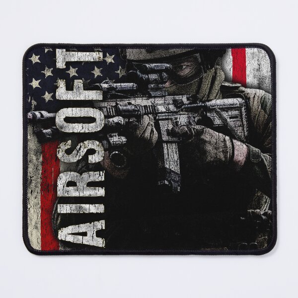 Item preview, Perfect American flag airsoft design for a real airsoft player designed and sold by Curly-lava.