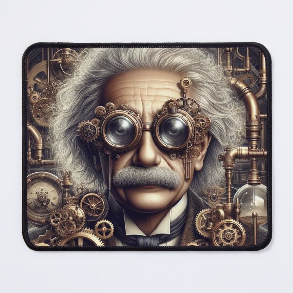 Artikelvorschau, Albert Einstein Steampunk entworfen und verkauft von sevenmountains.