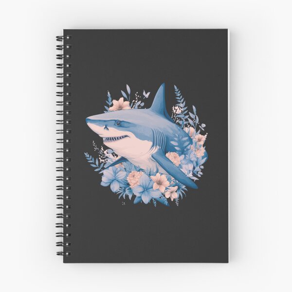 Item preview, Shark in flower designed and sold by AnimalsDH305.