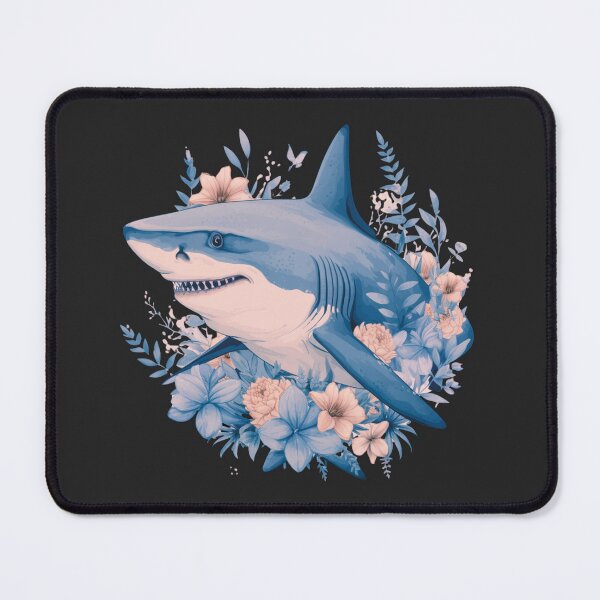 Item preview, Shark in flower designed and sold by AnimalsDH305.