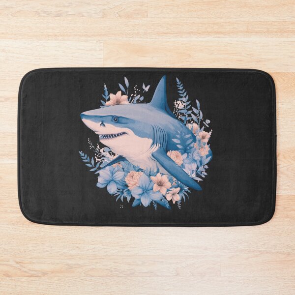 Item preview, Shark in flower designed and sold by AnimalsDH305.