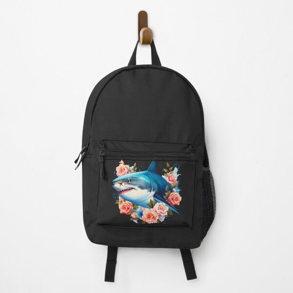 Item preview, Shark in flower designed and sold by AnimalsDH305.