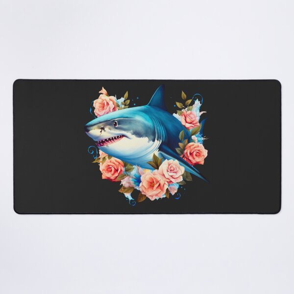 Item preview, Shark in flower designed and sold by AnimalsDH305.