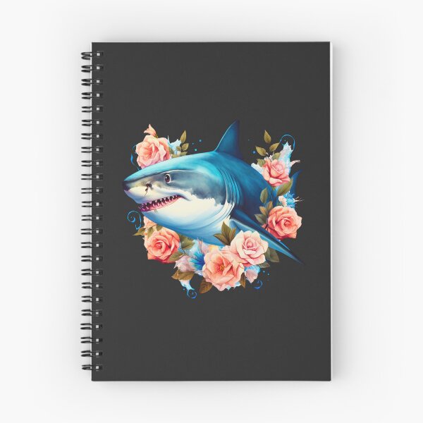 Item preview, Shark in flower designed and sold by AnimalsDH305.