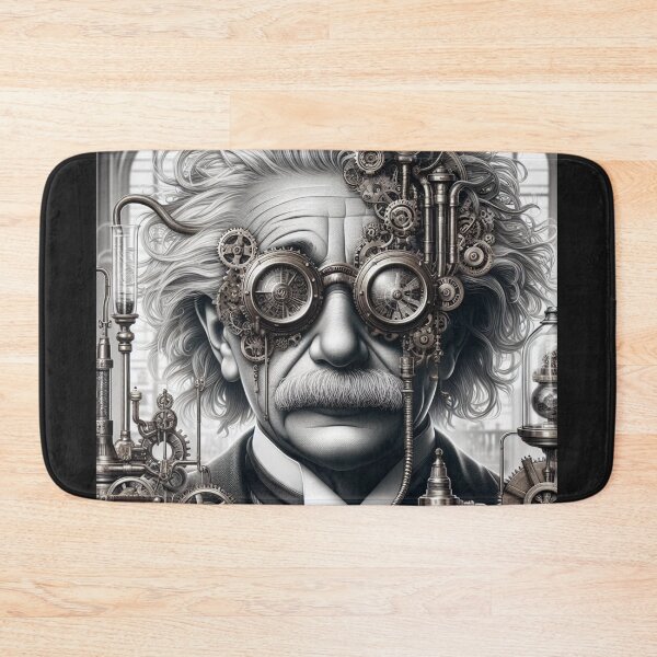 Item preview, Albert Einstein Steampunk  designed and sold by sevenmountains.