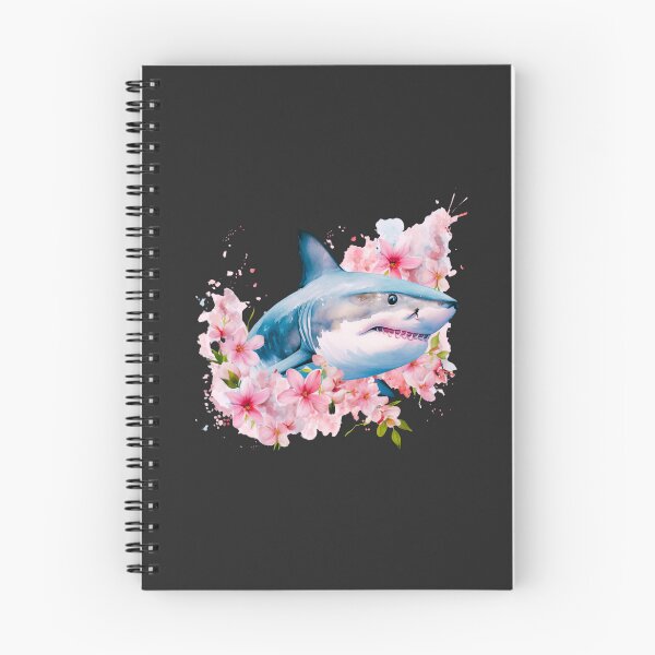 Item preview, Shark in flower designed and sold by AnimalsDH305.