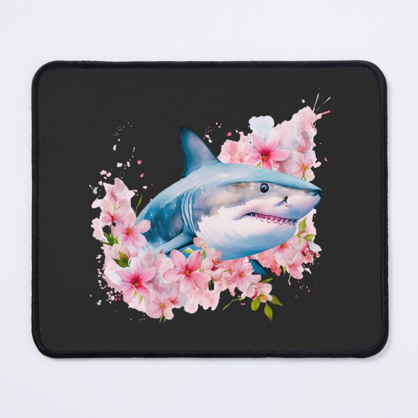 Item preview, Shark in flower designed and sold by AnimalsDH305.