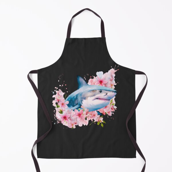Item preview, Shark in flower designed and sold by AnimalsDH305.