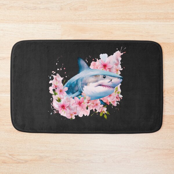 Item preview, Shark in flower designed and sold by AnimalsDH305.