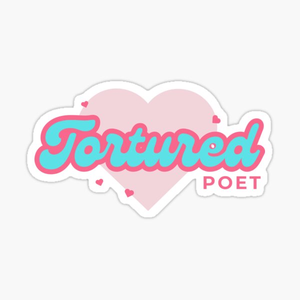Item preview, Pretty Tortured Poet Forever: Adorable retro ttpd style sticker designed and sold by Starving  Artist.
