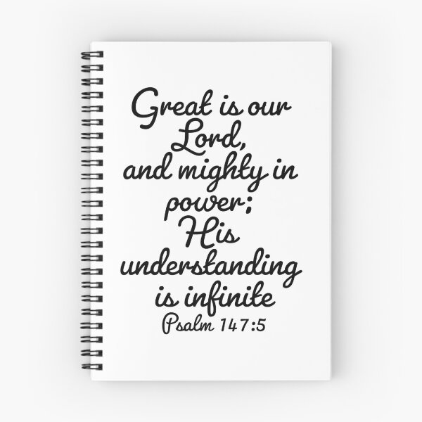 Artikelvorschau, Psalm 147:5 entworfen und verkauft von KTCreativeSide.