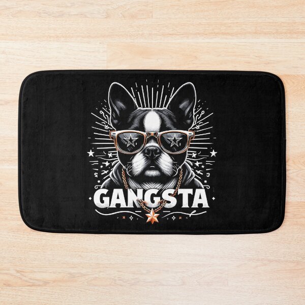 Item preview, Boston Terrier Gangsta Gangster Dog Gift designed and sold by Pineapple-Tree.