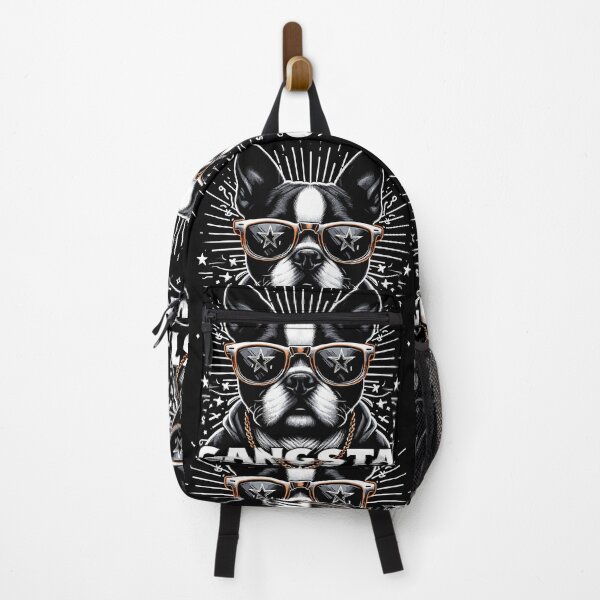 Item preview, Boston Terrier Gangsta Gangster Dog Gift designed and sold by Pineapple-Tree.