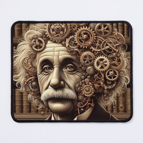 Artikelvorschau, Albert Einstein Steampunk entworfen und verkauft von sevenmountains.