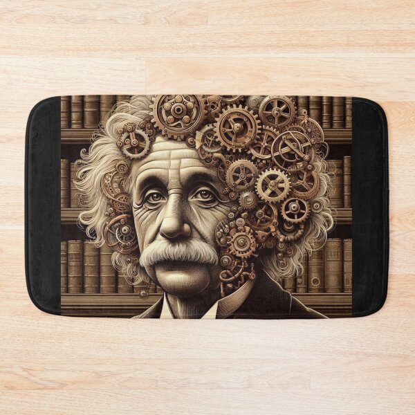 Item preview, Albert Einstein Steampunk  designed and sold by sevenmountains.