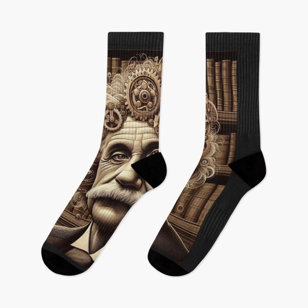 Item preview, Albert Einstein Steampunk  designed and sold by sevenmountains.