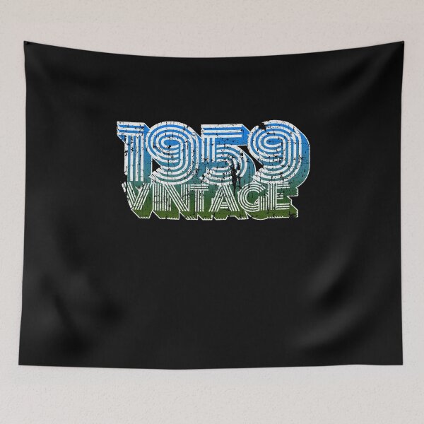 Item preview, 59th Birtday 1959 Retro Vintage T-Shirt Watercolor 50s designed and sold by roarr.